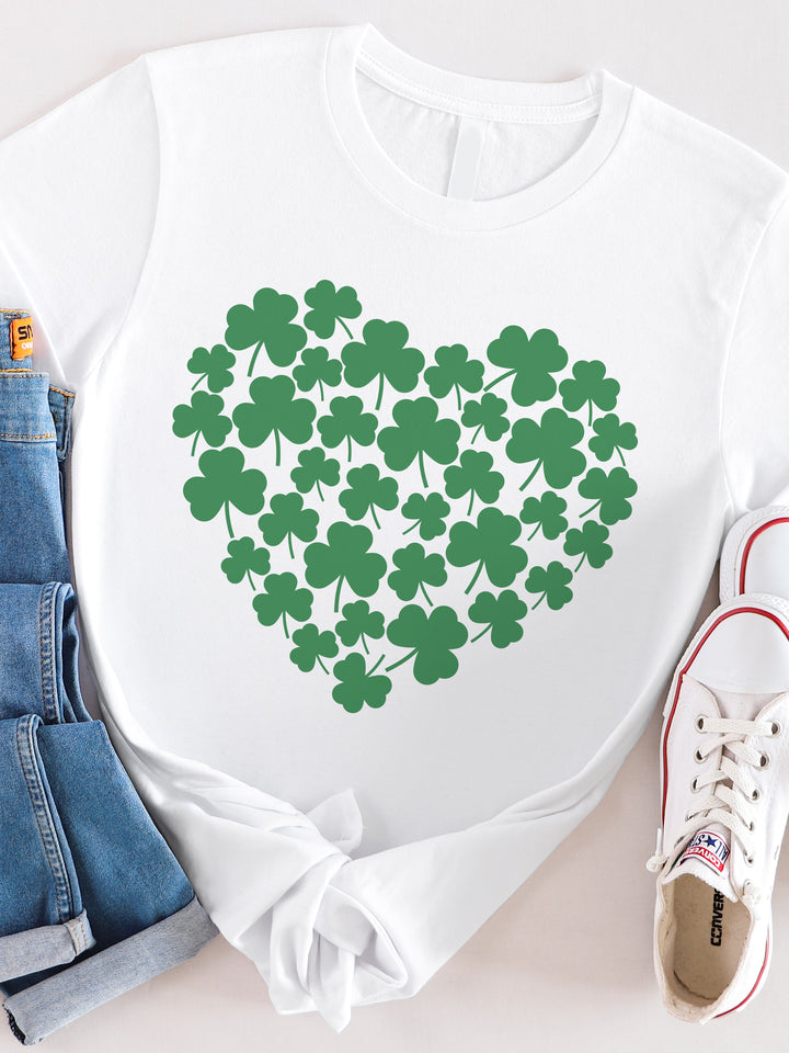 Clover Heart Graphic Tee