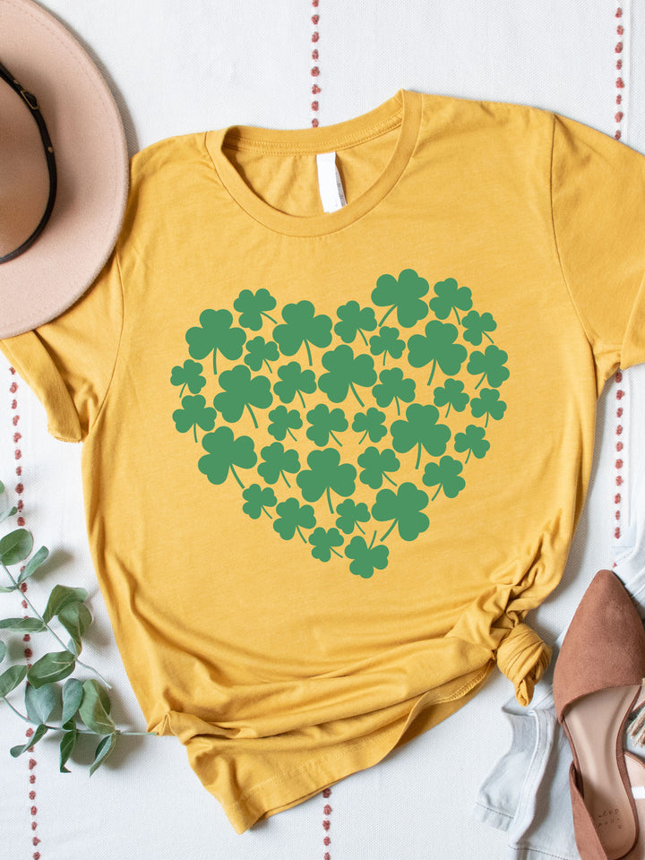 Clover Heart Graphic Tee
