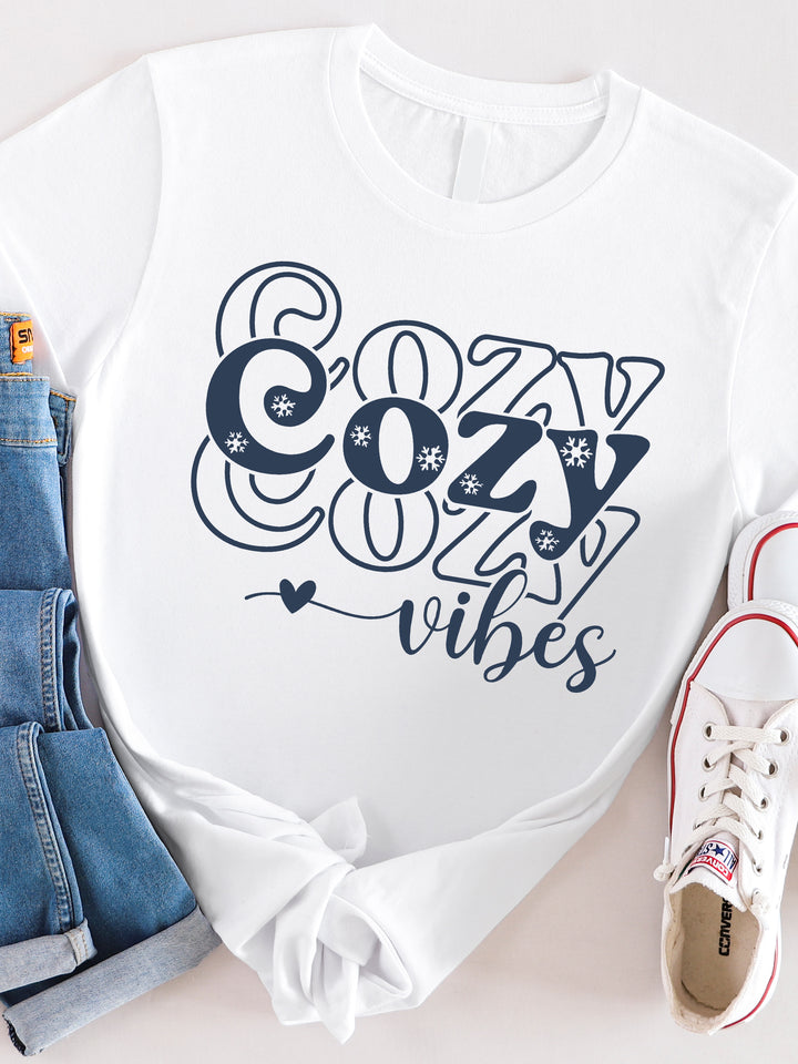 Cozy Cozy Vibes Graphic Tee