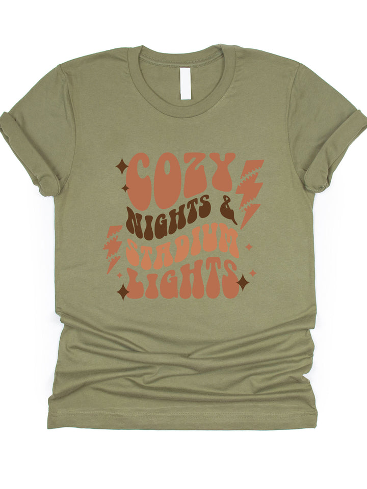 Cozy Nights & Stadium Lights Graphic Tee