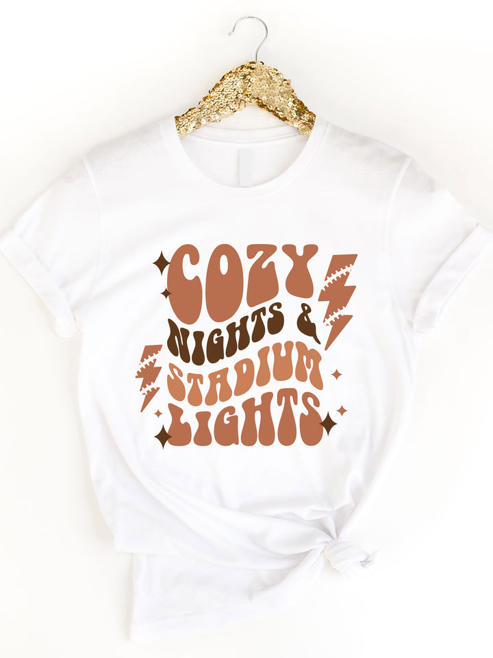 Cozy Nights & Stadium Lights Graphic Tee