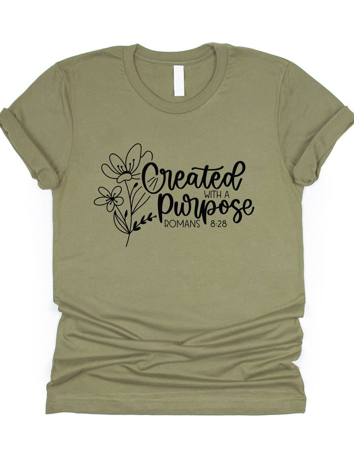 Created with a Purpose Graphic Tee