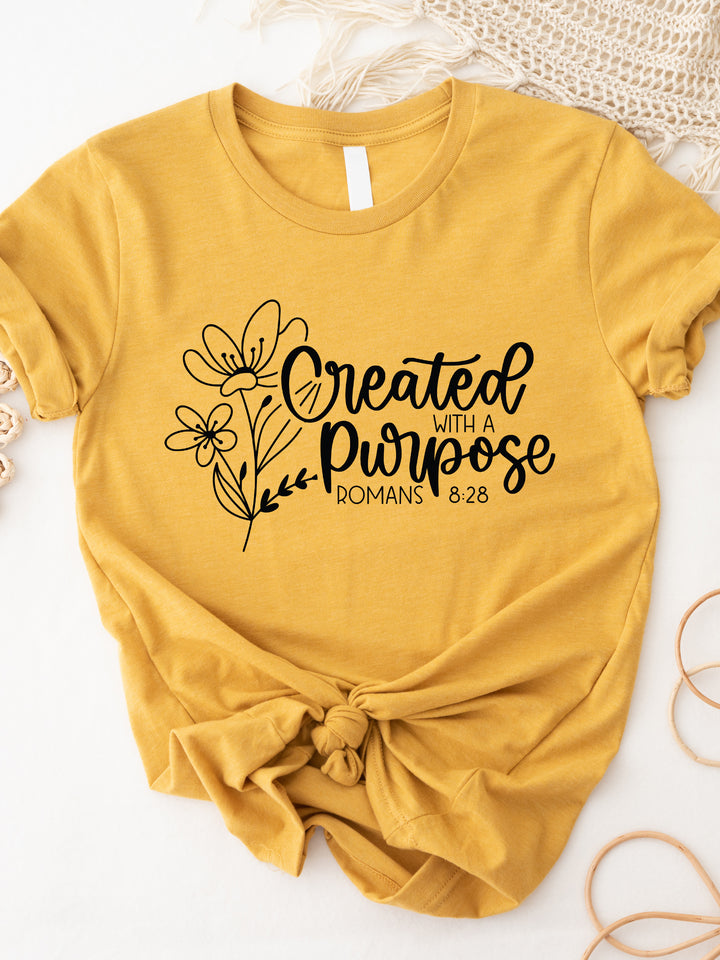 Created with a Purpose Graphic Tee
