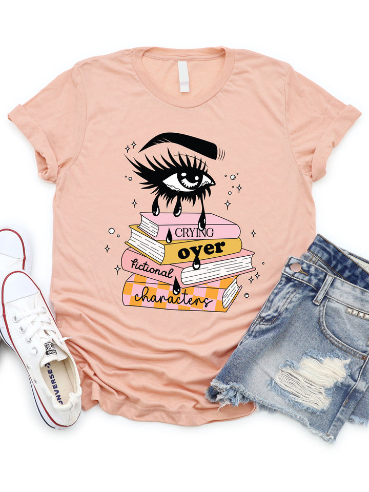 Crying Over Fictional Characters - Graphic Tee