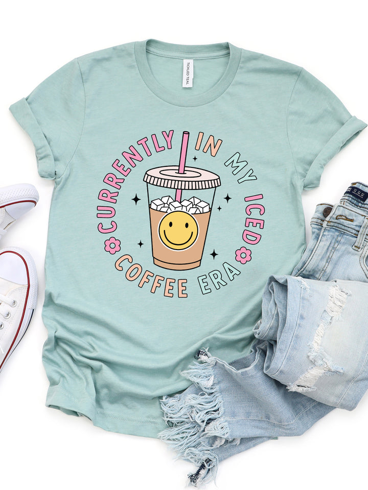 Currently in My Iced Coffee Era Graphic Tee