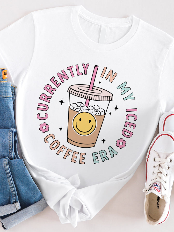 Currently in My Iced Coffee Era Graphic Tee
