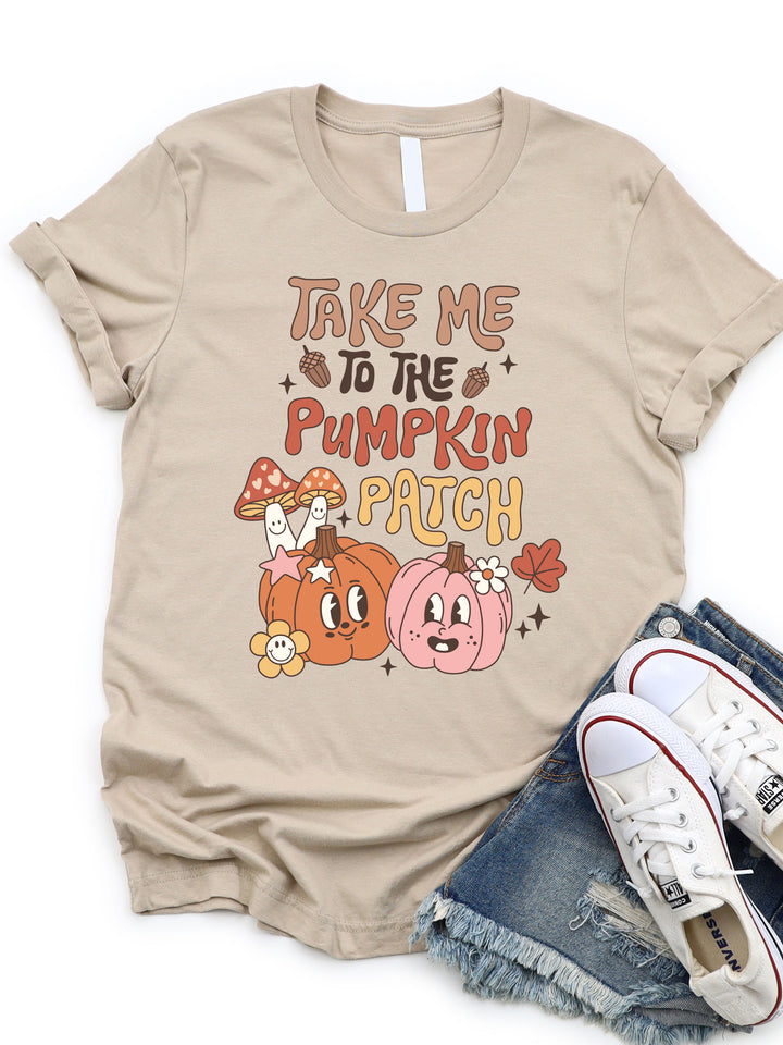 Take Me To The Pumpkin Patch Graphic Tee
