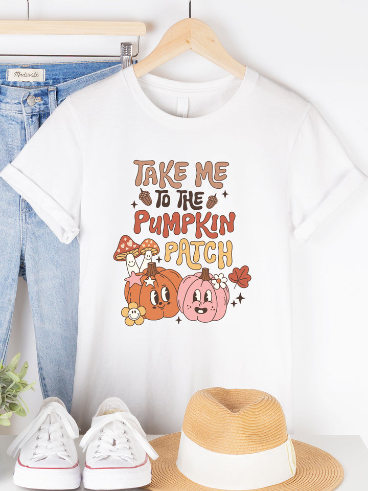 Take Me To The Pumpkin Patch Graphic Tee