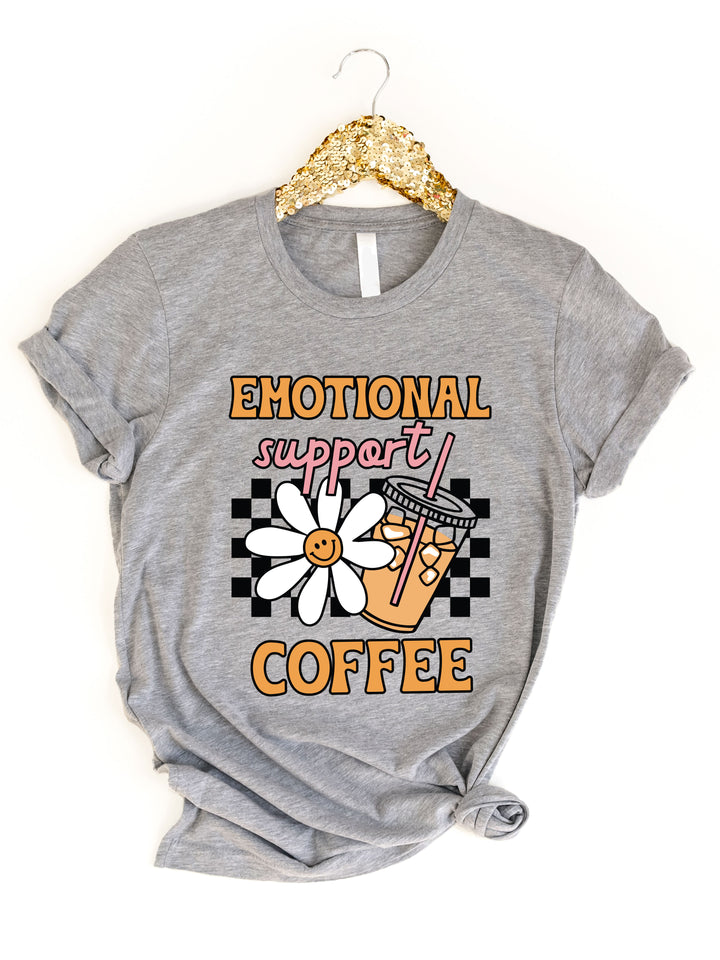 Emotional Support Coffee Graphic Tee