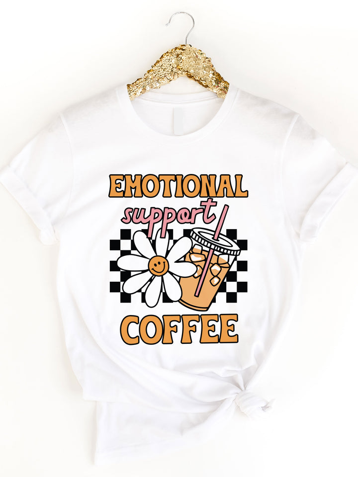 Emotional Support Coffee Graphic Tee