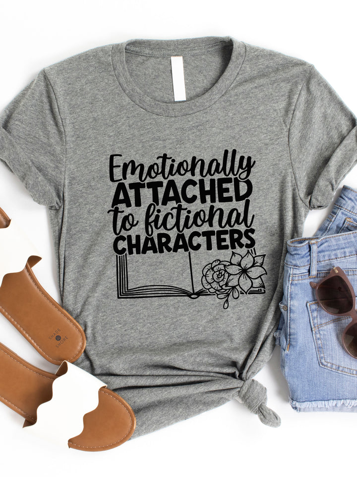Emotionally Attached to Fictional Characters Graphic Tee