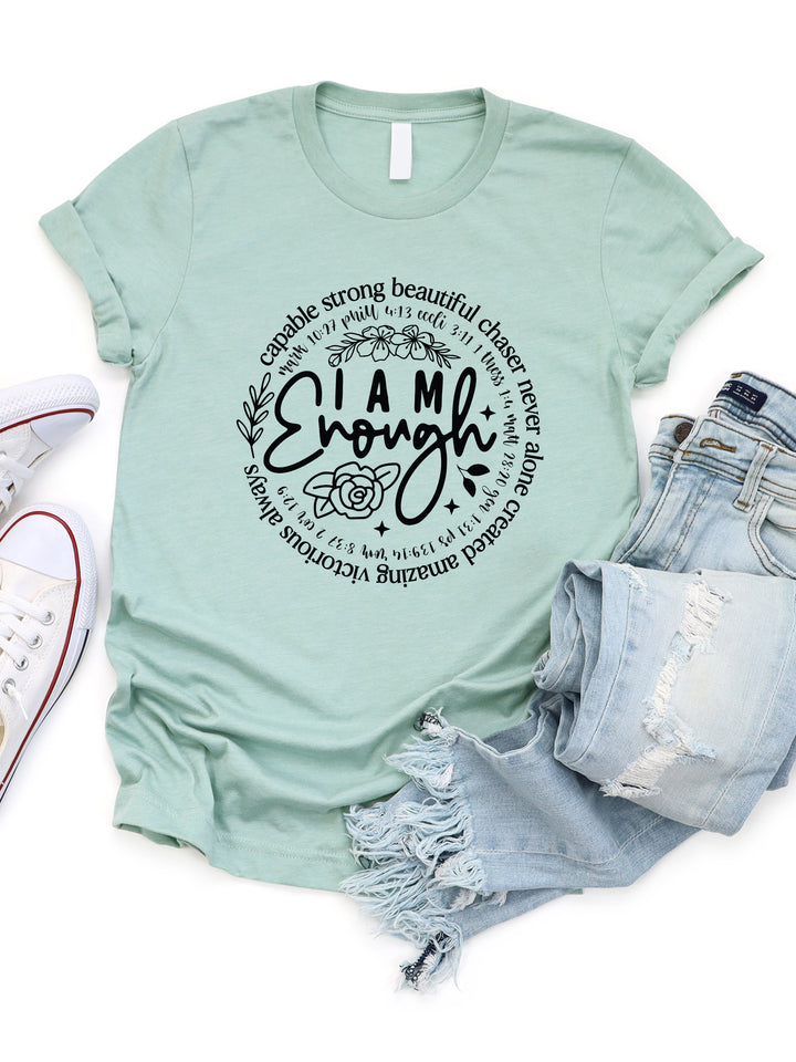 I am Enough - Verses Graphic Tee