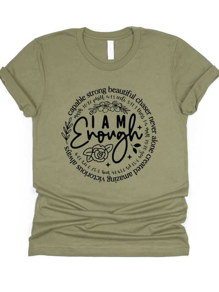 I am Enough - Verses Graphic Tee