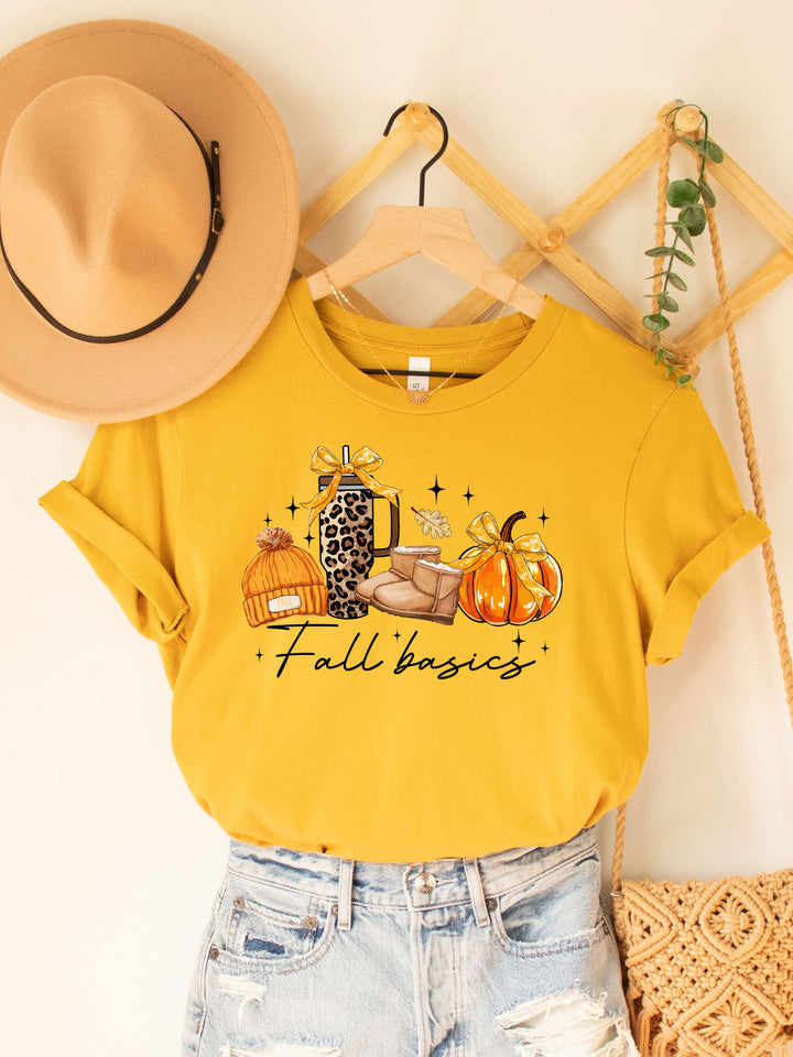 Fall Basics (Icons) Graphic Tee