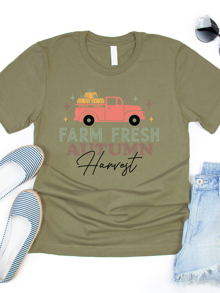 Farm Fresh Autumn Harvest Graphic Tee