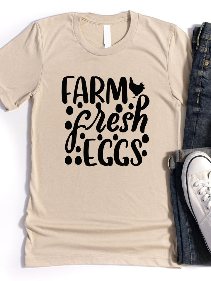 Farm Fresh Eggs Graphic Tee