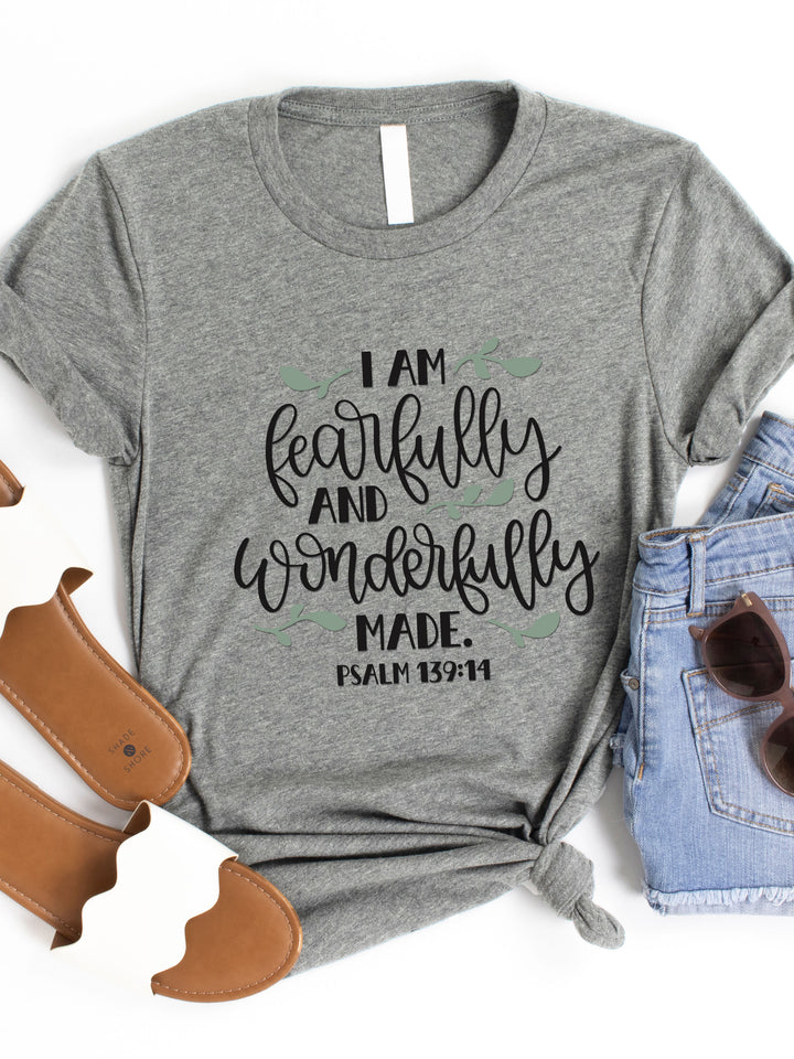 Fearfully & Wonderfully Made Graphic Tee