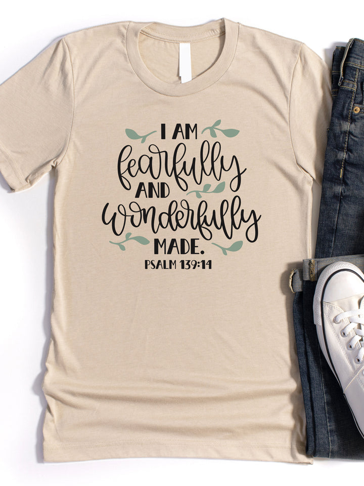 Fearfully & Wonderfully Made Graphic Tee
