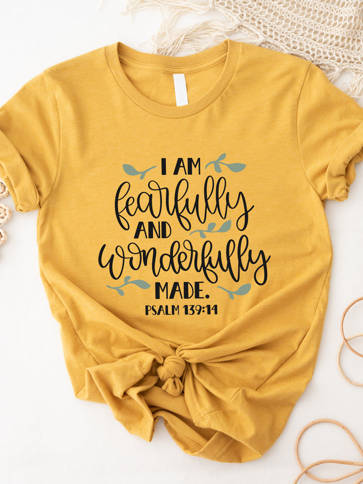Fearfully & Wonderfully Made Graphic Tee