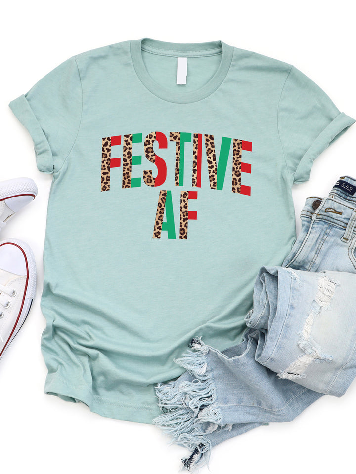 Festive AF Graphic Tee