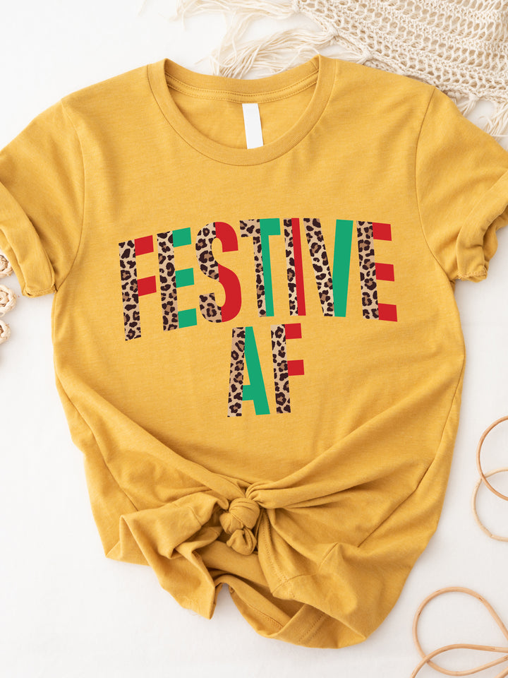 Festive AF Graphic Tee