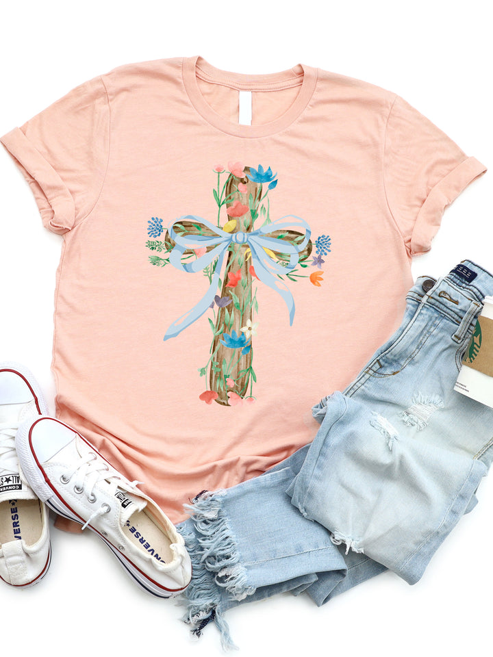 Wildflower Cross Graphic Tee