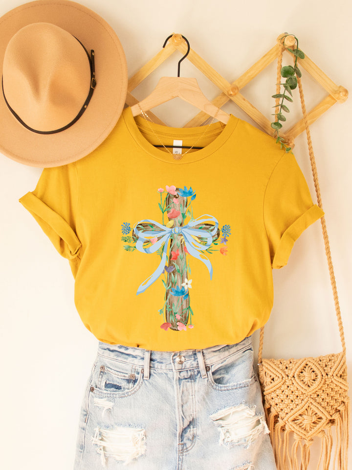Wildflower Cross Graphic Tee