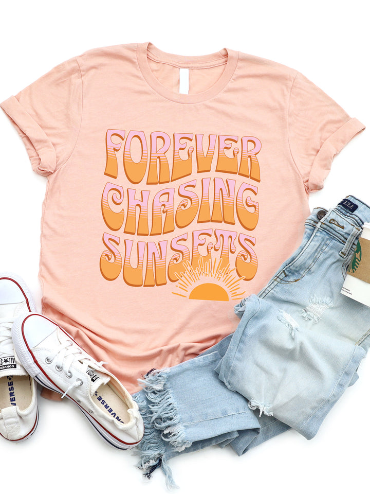 Forever Chasing Sunsets Graphic Tee