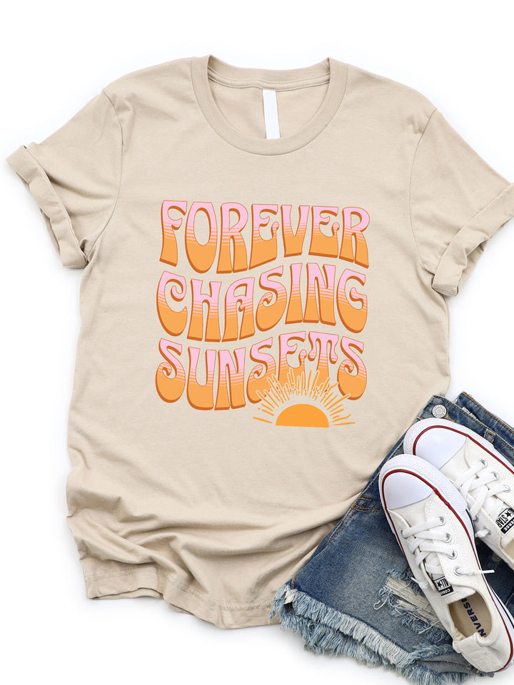 Forever Chasing Sunsets Graphic Tee