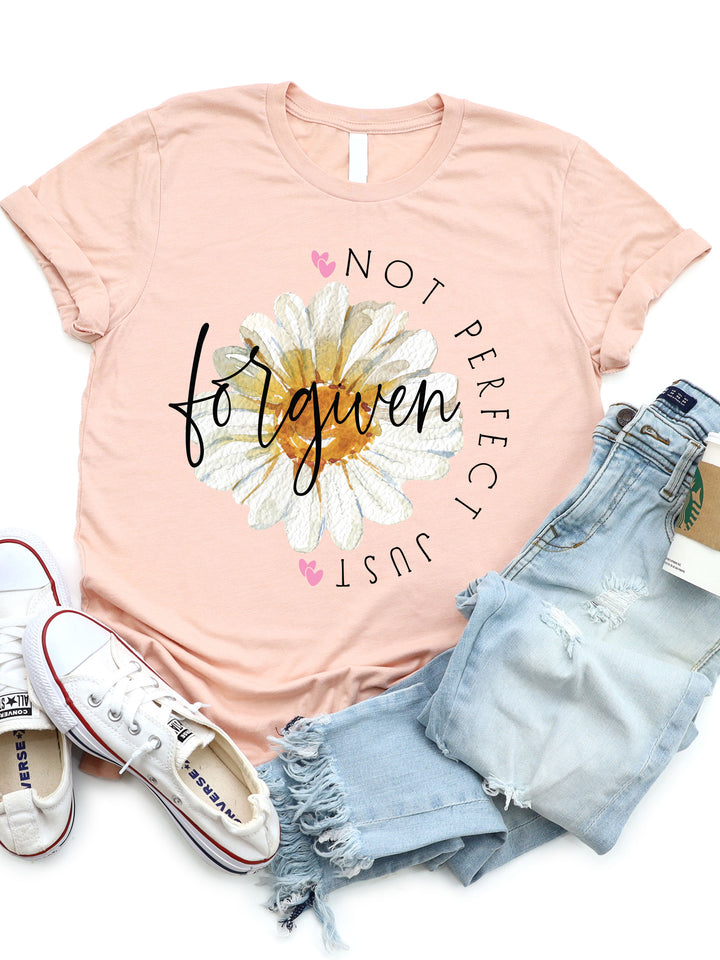 Not Perfect Just Forgiven Graphic Tee
