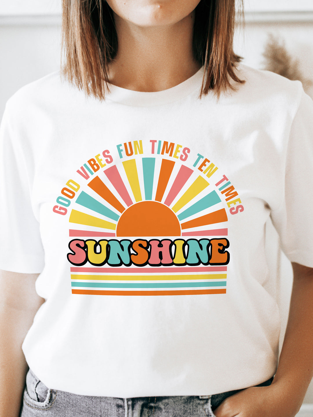 Good Vibes Sunshine Graphic Tee