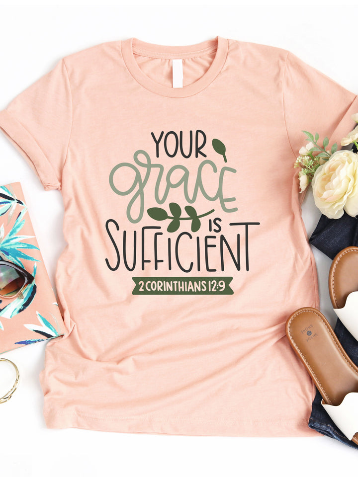Your Grace is Sufficient  Graphic Tee