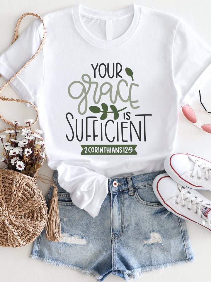 Your Grace is Sufficient  Graphic Tee