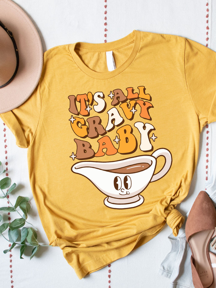It's All Gravy Baby Retro Graphic Tee