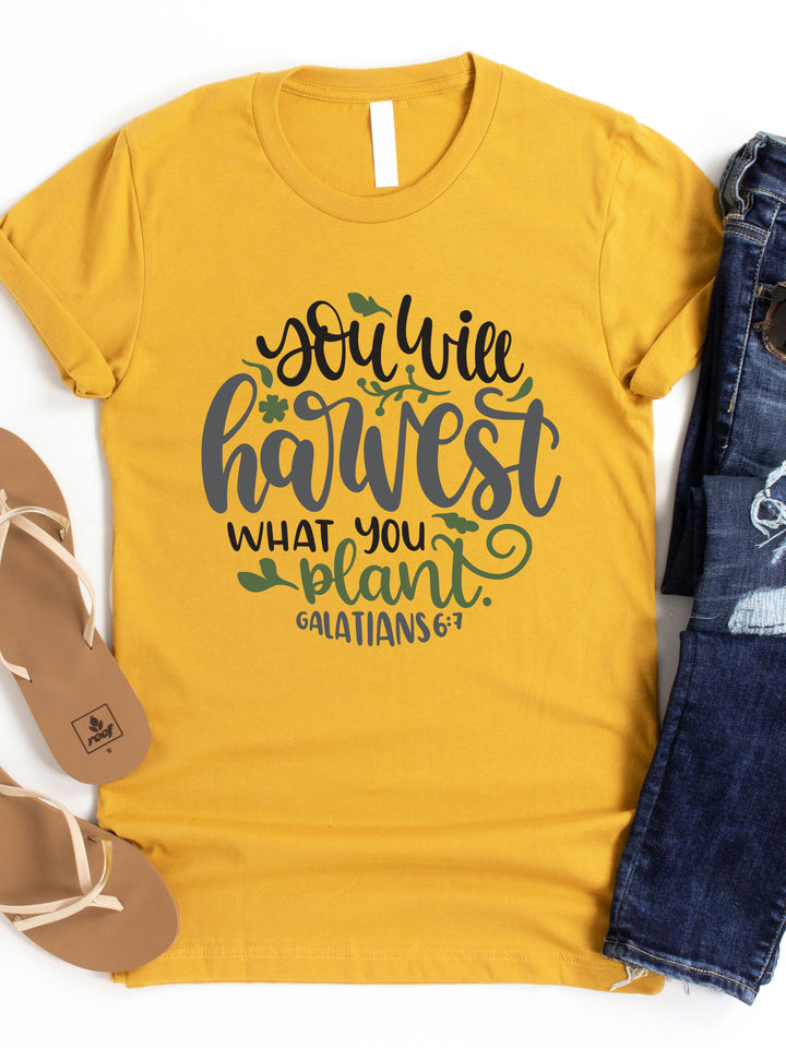 You will harvest what you Plant Graphic Tee