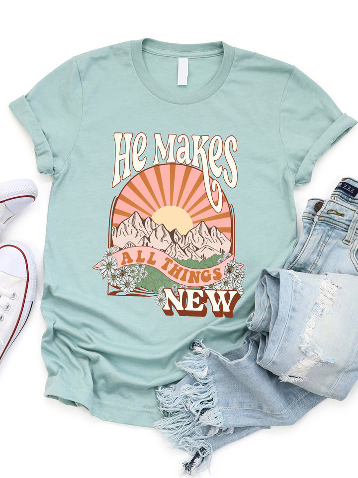 He Makes All Things New Graphic Tee
