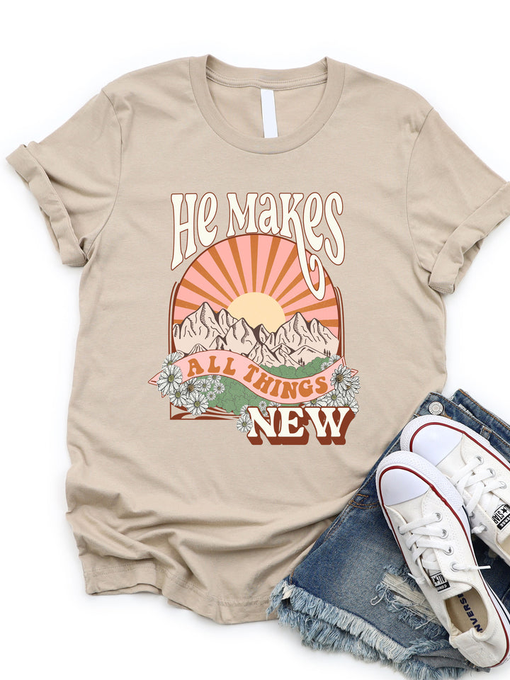 He Makes All Things New Graphic Tee