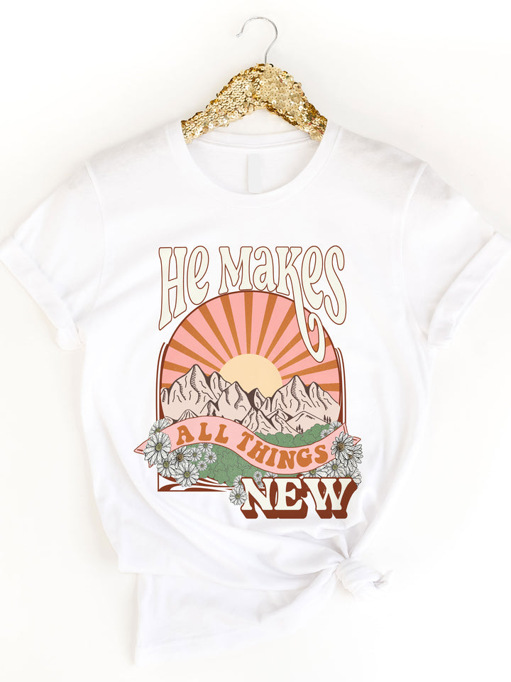 He Makes All Things New Graphic Tee