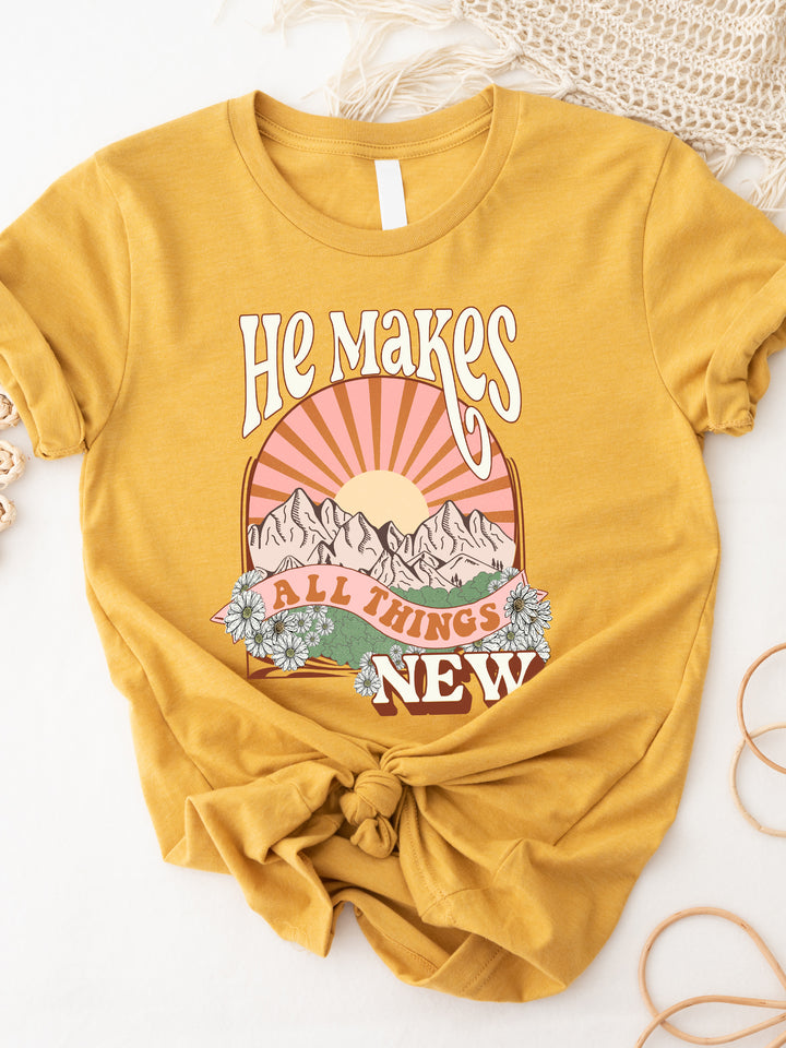 He Makes All Things New Graphic Tee
