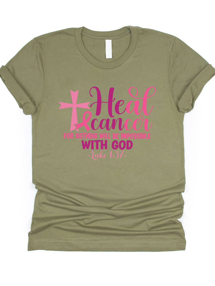 Heal Cancer Graphic Tee