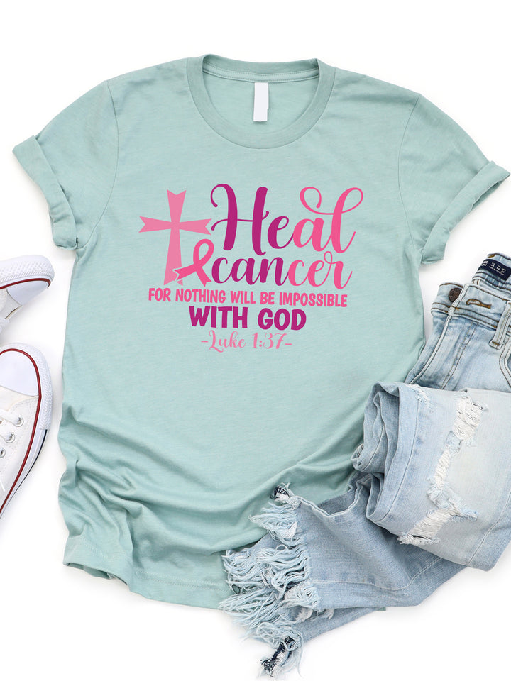 Heal Cancer Graphic Tee