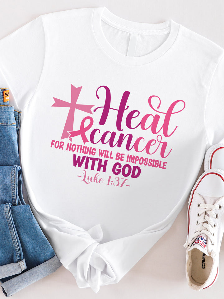 Heal Cancer Graphic Tee