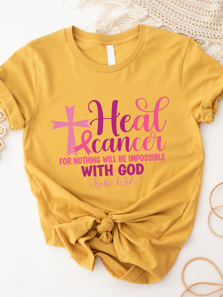 Heal Cancer Graphic Tee