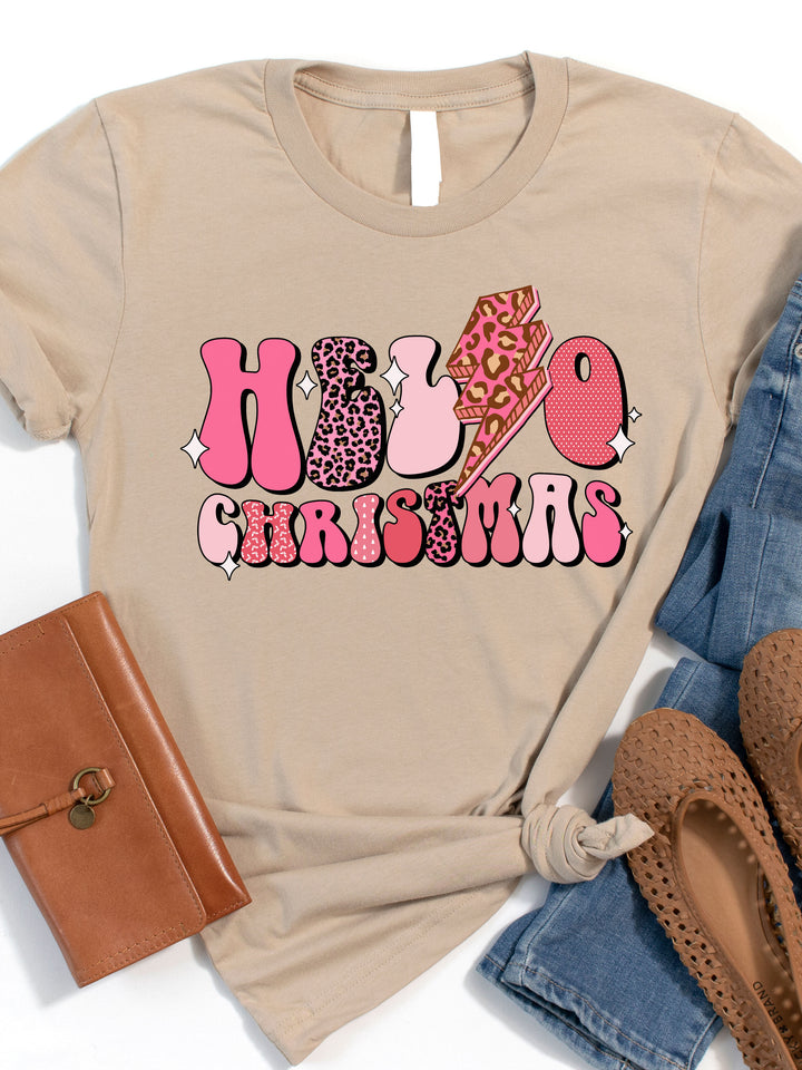 Hello Christmas (Lightning Bolt) Graphic Tee