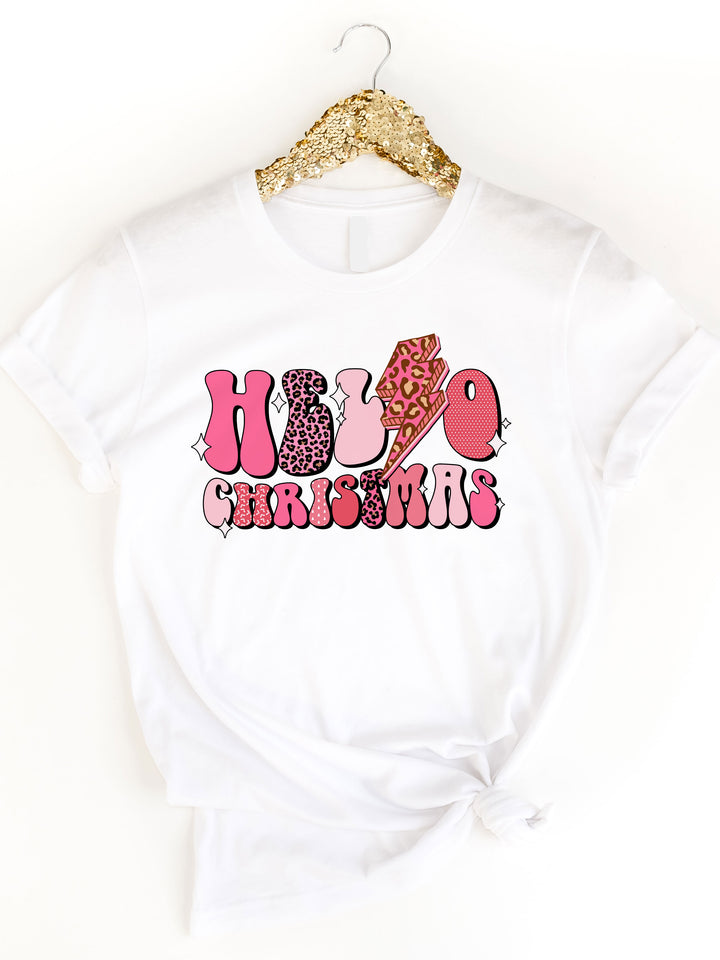 Hello Christmas (Lightning Bolt) Graphic Tee