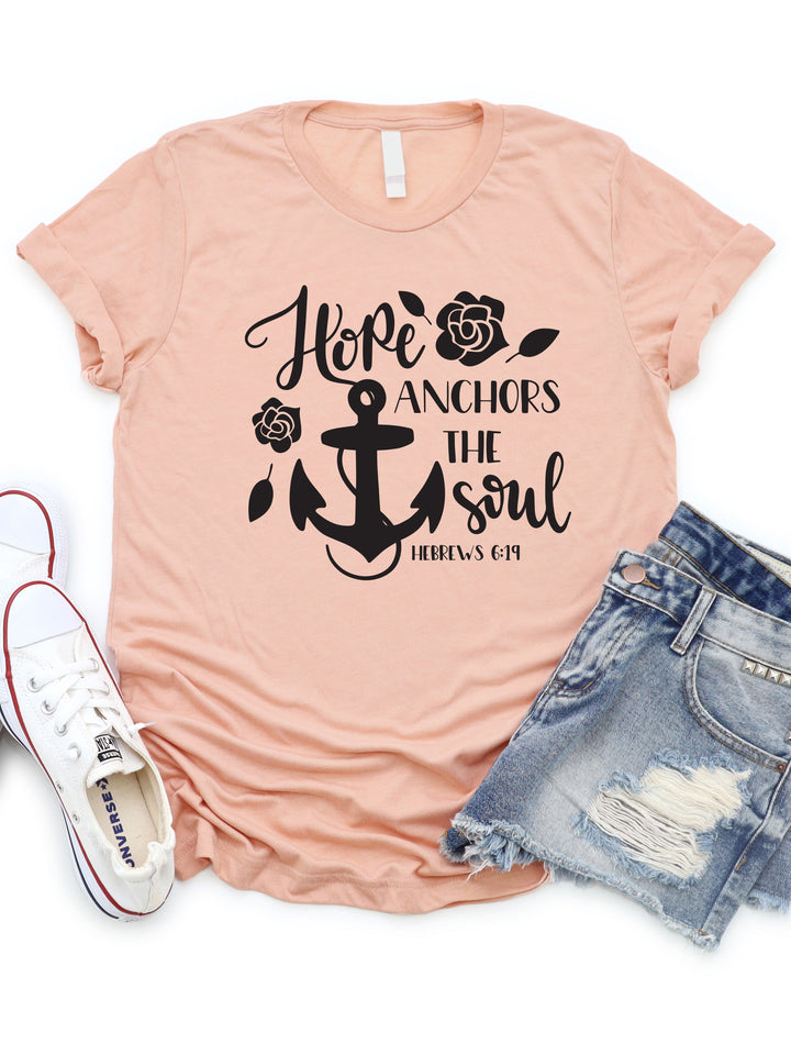 Hope anchors the soul Graphic Tee