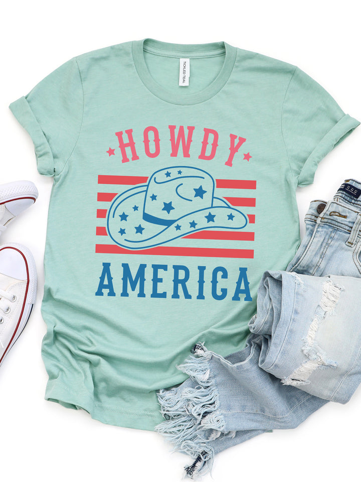 Howdy America Graphic Tee