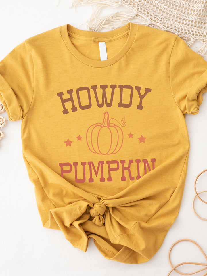 Howdy Pumpkin Graphic Tee