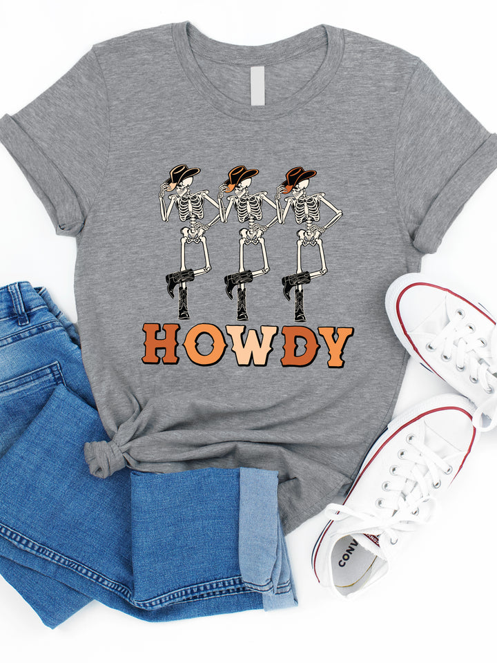 Howdy Skeleton Graphic Tee