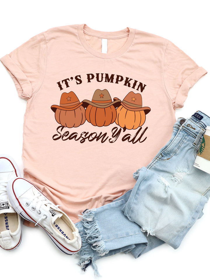 It's Pumpkin Season Y'all Graphic Tee
